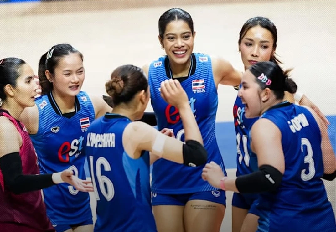 Bóng chuyền nữ Thái Lan quyết “đòi nợ” Việt Nam tại SEA V Cup 2026. Ảnh: VNL