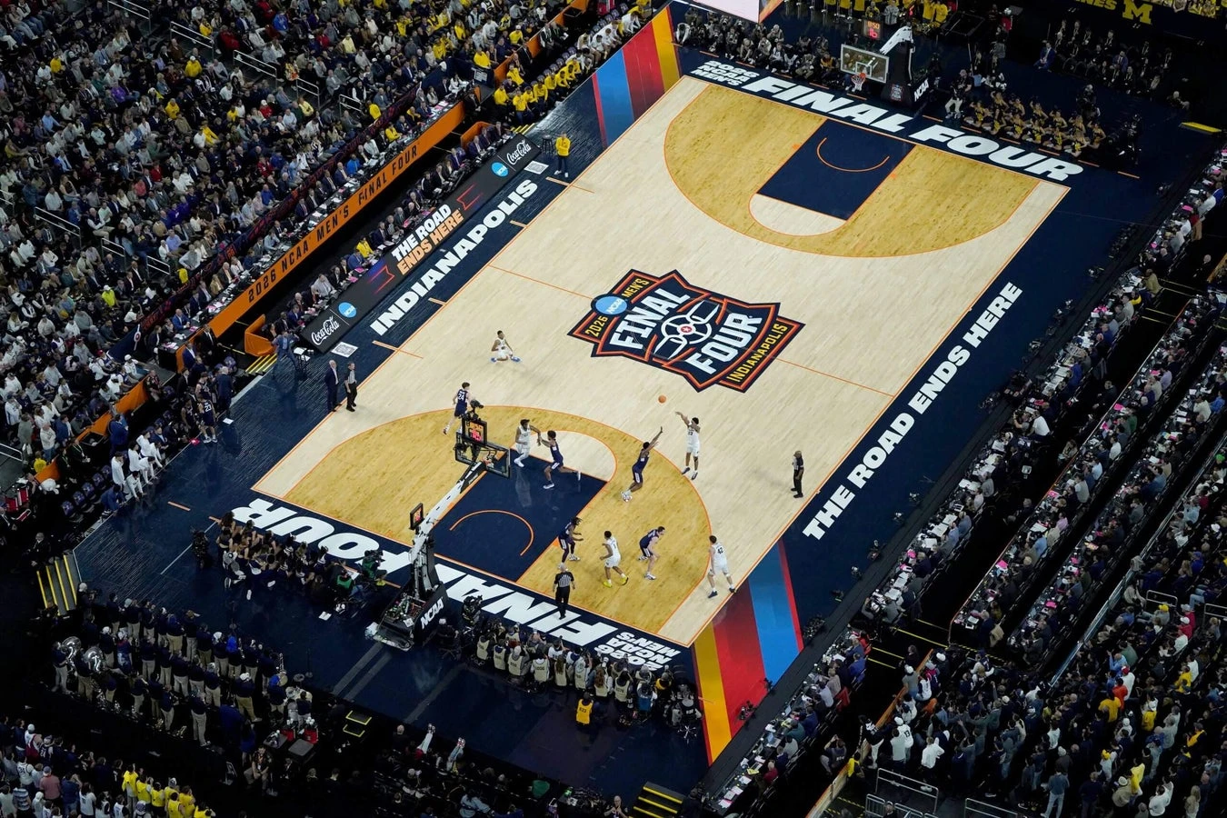 Giai đoạn Final Four được tổ chức như một chuỗi sự kiện riêng biệt với địa phương đăng cai được NCAA luân chuyển theo từng năm để đảm bảo tính khách quan, san sẻ lợi ích kinh tế cho nhiều khu vực. Ảnh: NCAA