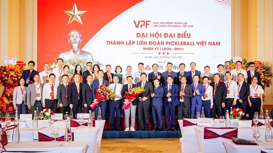Liên đoàn Pickleball Việt Nam chính thức thành lập, mở ra giai đoạn phát triển mới