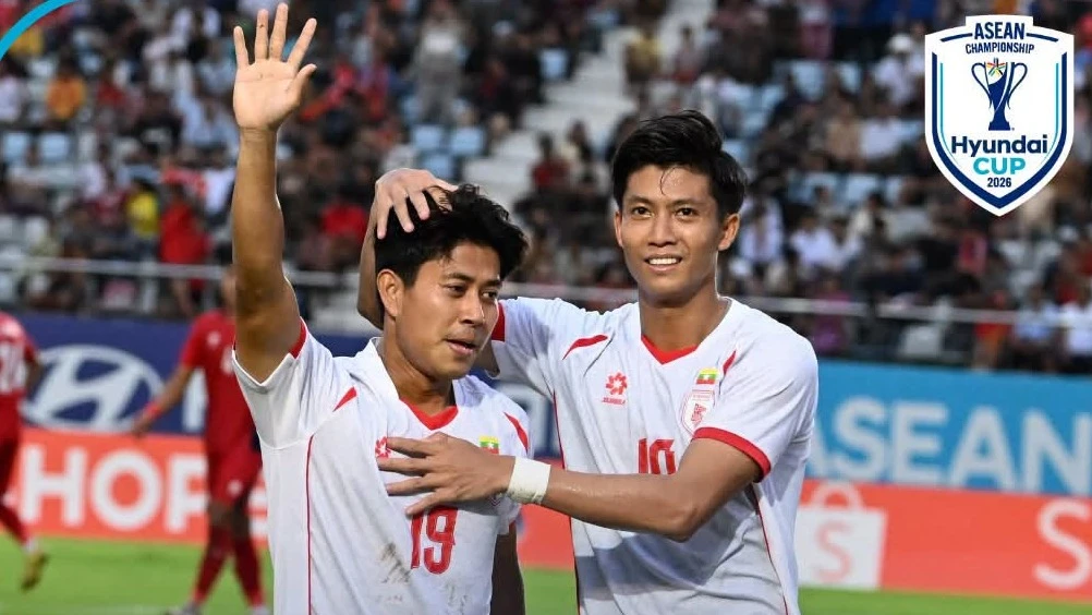 Myanmar 7-2 Lào: Mưa bàn thắng điên rồ và tấm thẻ đỏ tai hại của Maung Maung Lwin