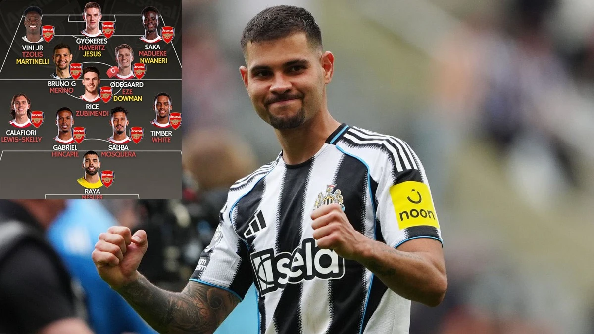 Bruno Guimaraes đến Arsenal sẽ "chiếm chỗ" của những ngôi sao nào?
