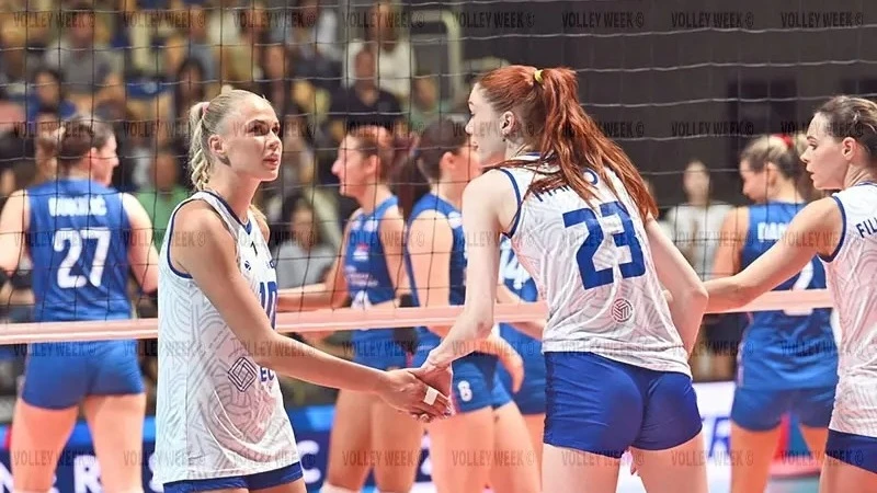 Nga trở lại, bóng chuyền nữ VNL 2027 hứa hẹn bùng nổ hấp dẫn
