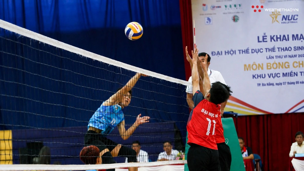 Màn rượt đuổi nghẹt thở mở màn bóng chuyền NUC 2026