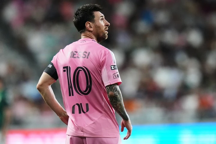 Messi không thể giúp Inter Miami tránh khỏi kết cục bị loại khỏi Leagues Cup 2026 (Ảnh: Olé)