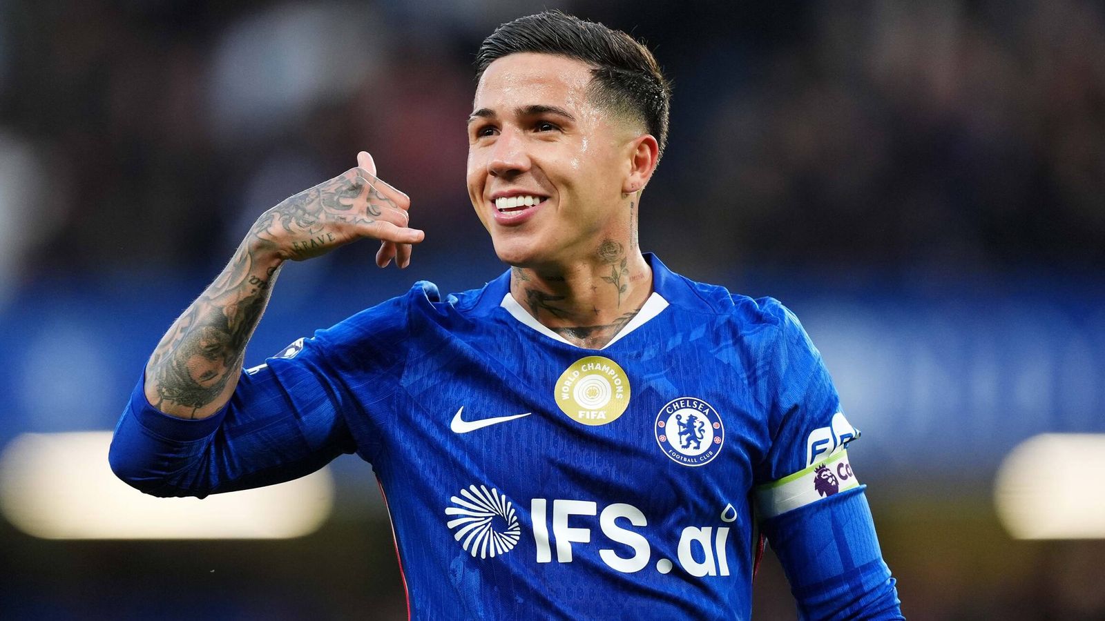 Enzo Fernandez ở lại Chelsea sau khi Man City không đưa ra đề nghị trước hạn chót (Ảnh: Sky Sport)