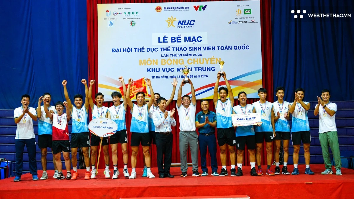 Xây sân chơi, tạo thành tích: Hành trình phát triển thể thao sinh viên ĐH Đà Nẵng
