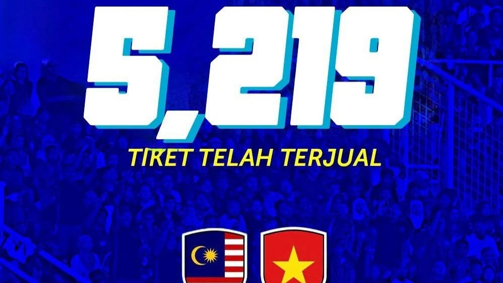 Mới bán 5.219 vé, trận Malaysia vs Việt Nam nguy cơ vắng khán giả