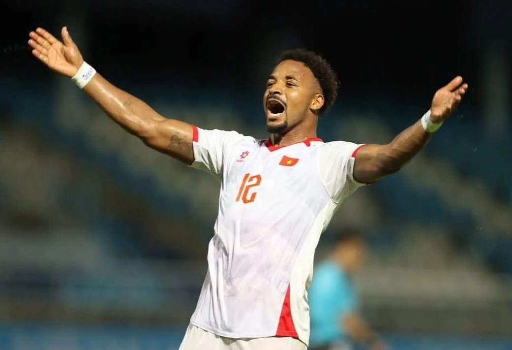 Xuân Son mở tỷ số cho Việt Nam trước Malaysia ở bán kết lượt đi ASEAN Cup 2026 (Ảnh: mạng xã hội)