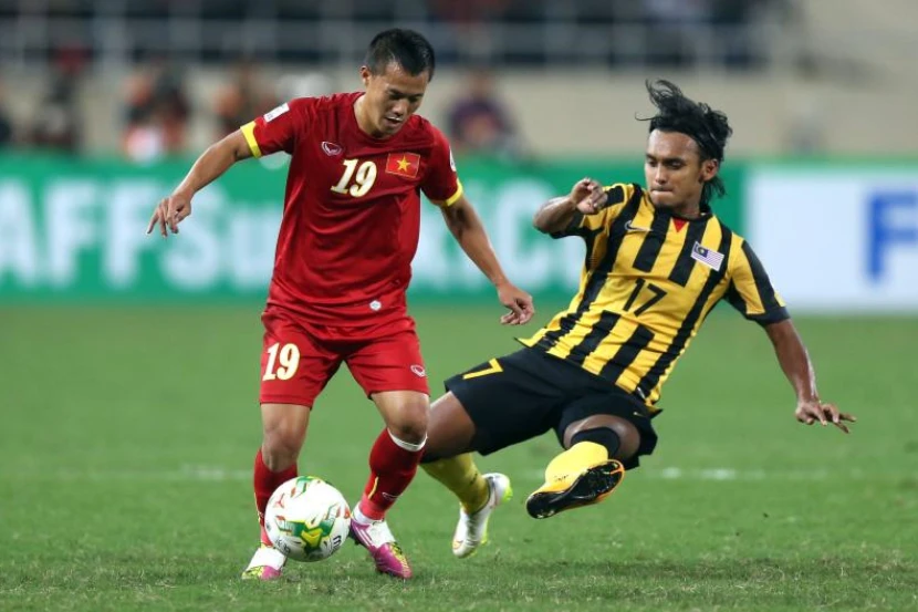 Malaysia từng thắng Việt Nam 4-2 tại Mỹ Đình vào năm 2014 (Ảnh: The Star)