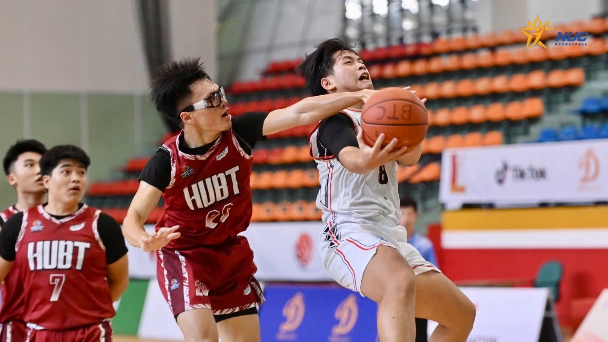 Trường ĐH Mở Hà Nội giành chiến thắng chia tay NUC Basketball 2026