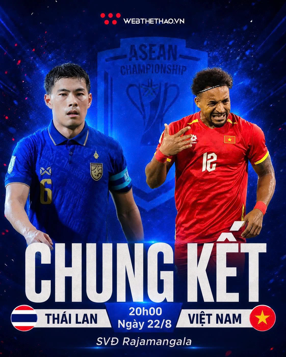 Trận chung kết lượt đi có ý nghĩa quan trọng, là bàn đạp cho cuộc đối đầu quyết định chức vô địch tại Mỹ Đình. Ảnh: Quang Minh