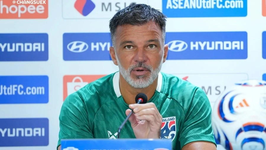 Thua 0-2, HLV Thái Lan vẫn tin ngược dòng ở Mỹ Đình