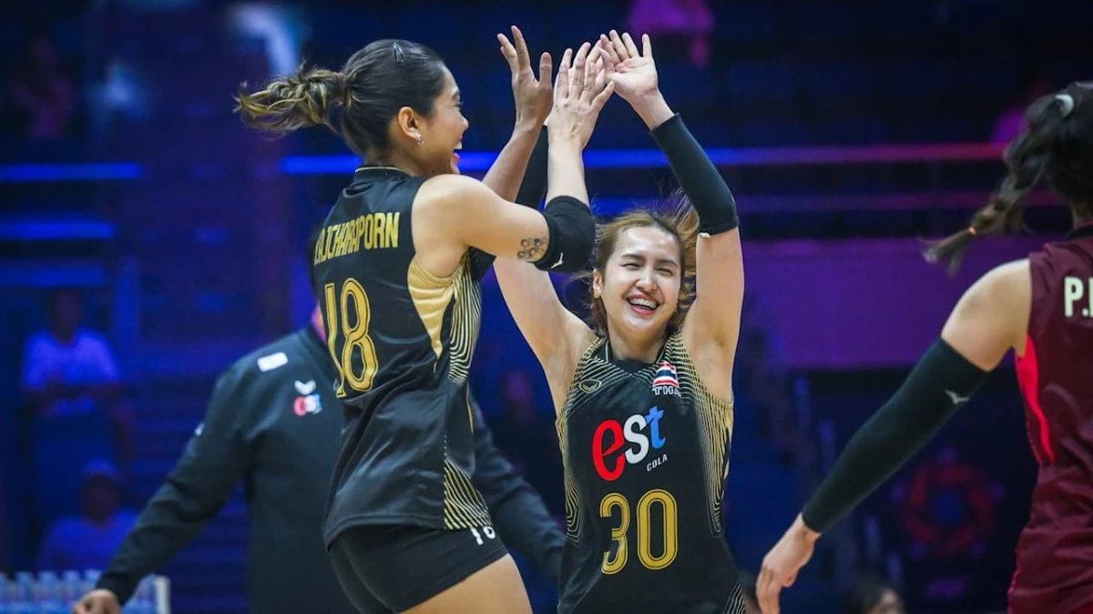 Thái Lan và Trung Quốc giành vé vào tứ kết AVC Continental 2026