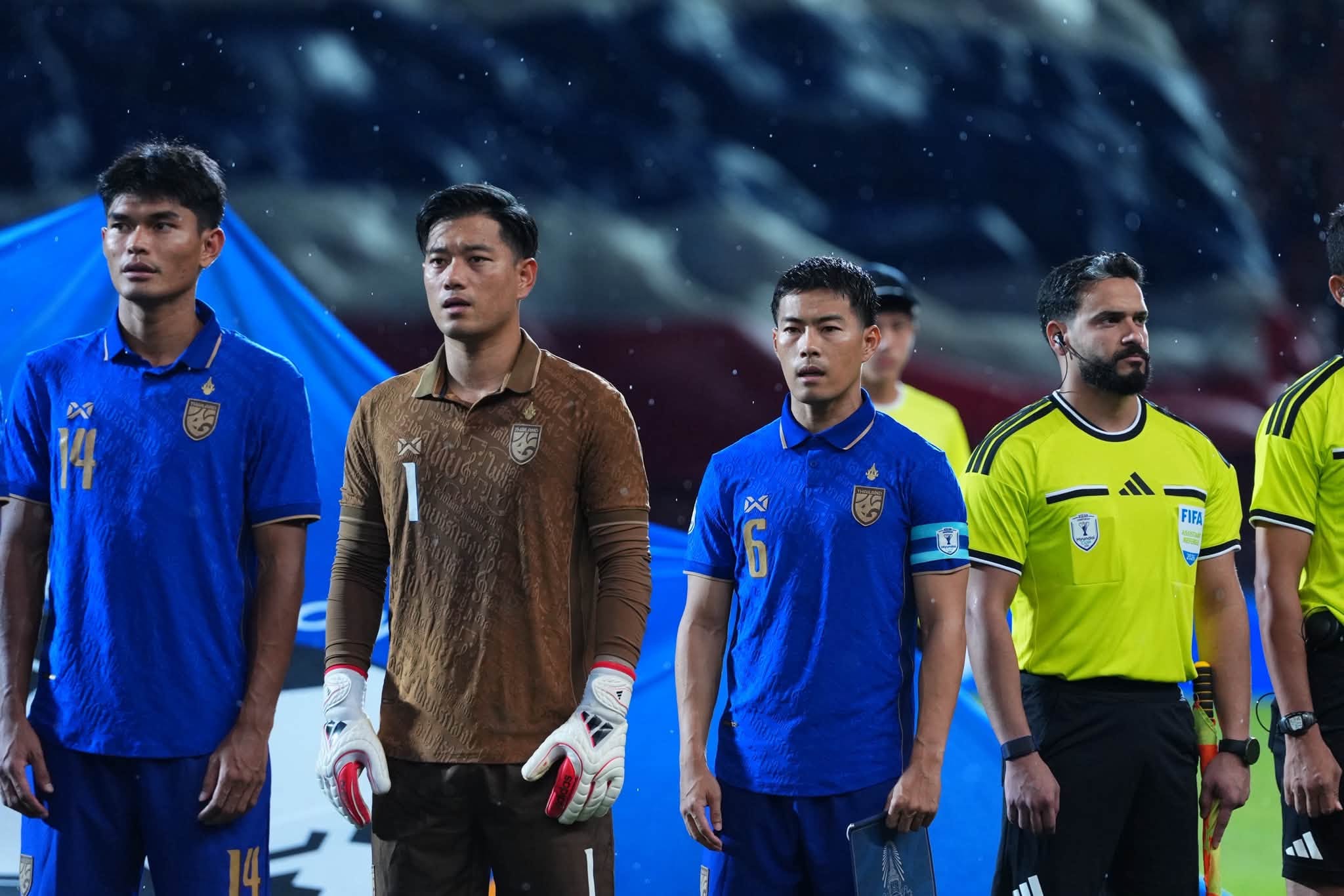 Thái Lan chơi trận lượt về chung kết ASEAN Cup 2026 với 2 bàn thua trước đó (Ảnh: ThailandntOfficial)