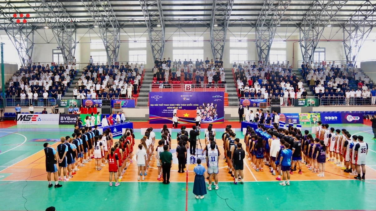 Khai mạc Vòng chung kết toàn quốc môn Bóng rổ - Đại hội Thể thao Sinh viên Toàn quốc 2026