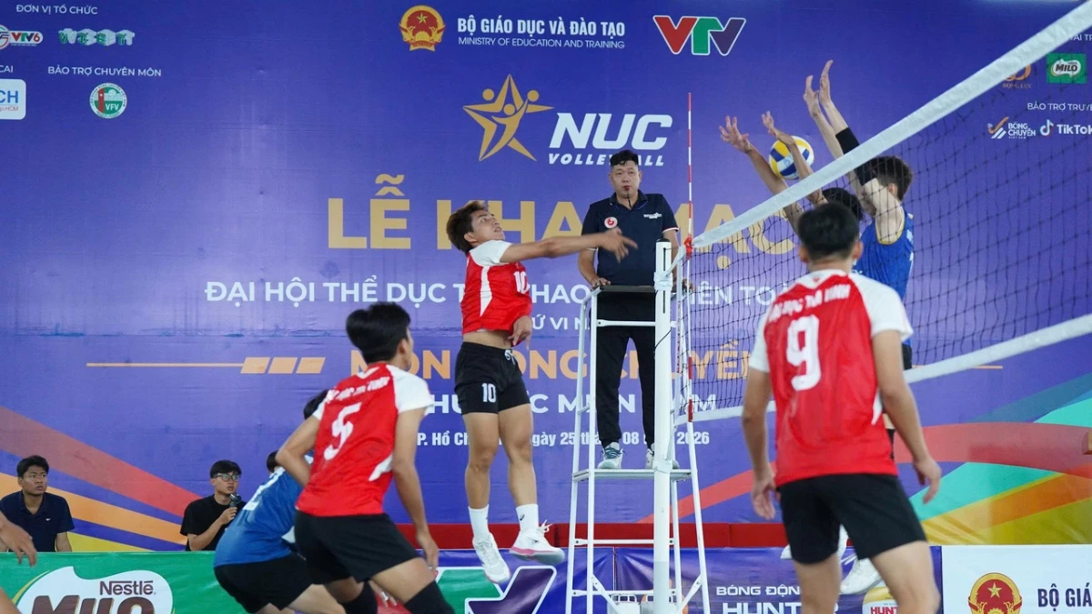 Đại học Trà Vinh trở thành đội đầu tiên vào bán kết nam NUC khu vực miền Nam