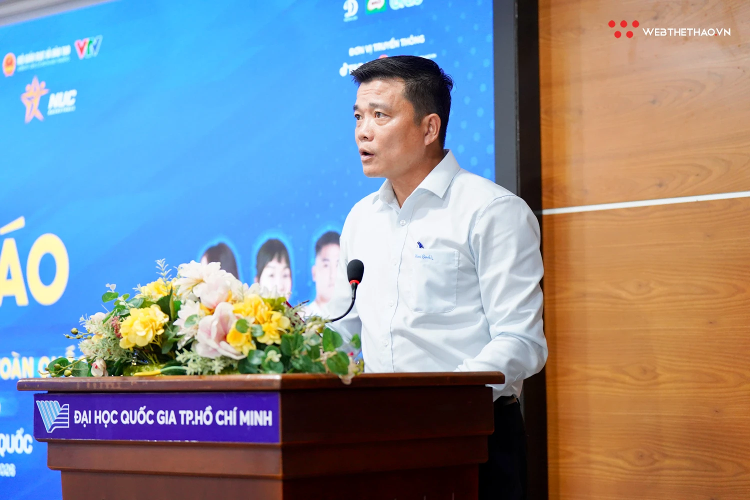 Ông Nguyễn Anh Tuấn - Chuyên viên Vụ Học sinh - Sinh viên Bộ Giáo Dục Đào Tạo. Ảnh: Việt Long
