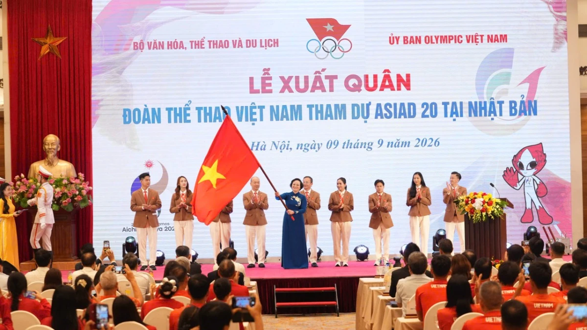 Đoàn Thể thao Việt Nam xuất quân, hướng mục tiêu giành 4 HCV trở lên tại ASIAD 20