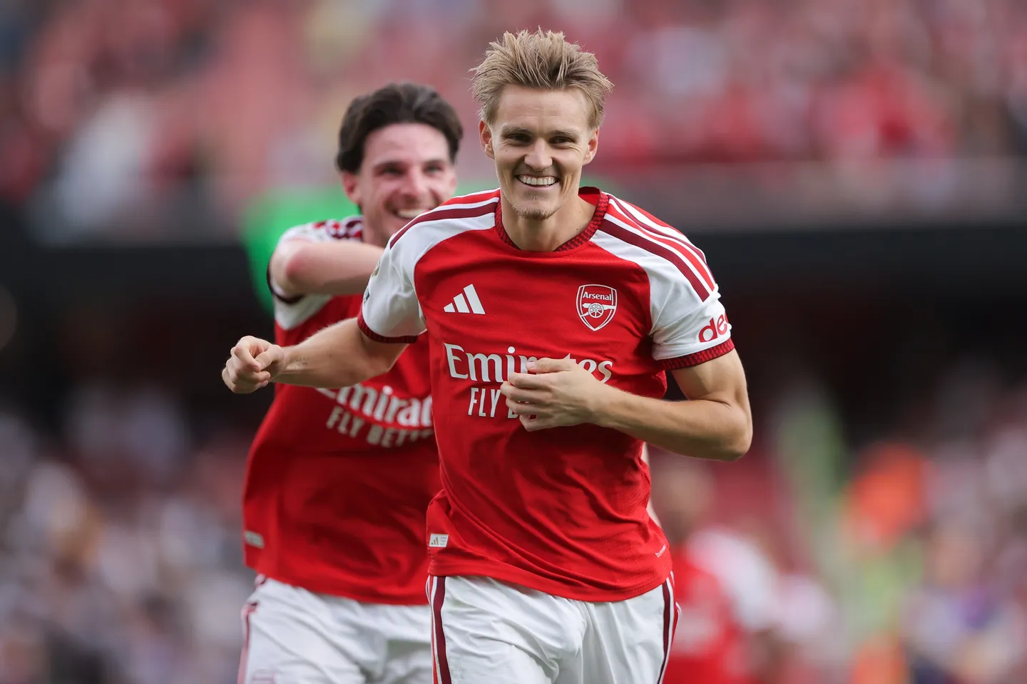Odegaard có tầm quan trọng đặc biệt đối với Arsenal trên hành trình chinh phục Champions League mùa này (Ảnh: x.com)