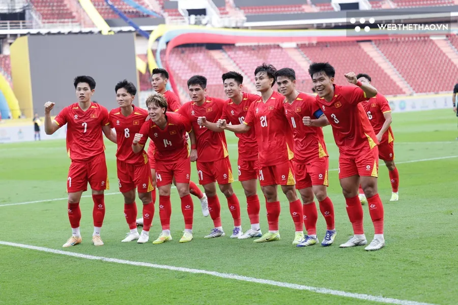 U23 Việt Nam với nòng cốt từng giành HCV SEA Games 33 sẽ dự ASIAD 2026. Ảnh: Trần Khánh