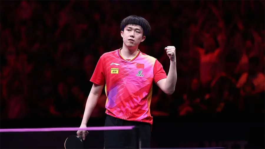 Wang Chuqin bước vào Asian Games với vai trò thủ lĩnh tuyển bóng chuyền nam Trung Quốc (Ảnh: WTT)