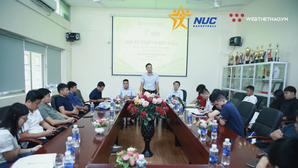 Bốc thăm vòng loại bóng đá khu vực miền Bắc ĐH Thể thao sinh viên toàn quốc 2026