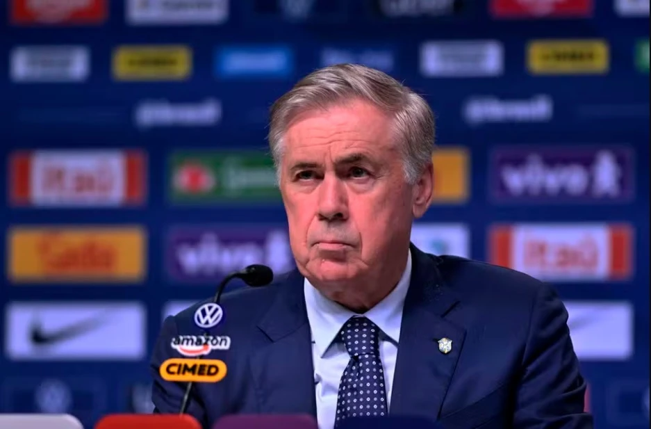 HLV Ancelotti mở cửa cho nhiều cầu thủ trẻ trong đội hình Brazil lần này (Ảnh: Andre Durao)