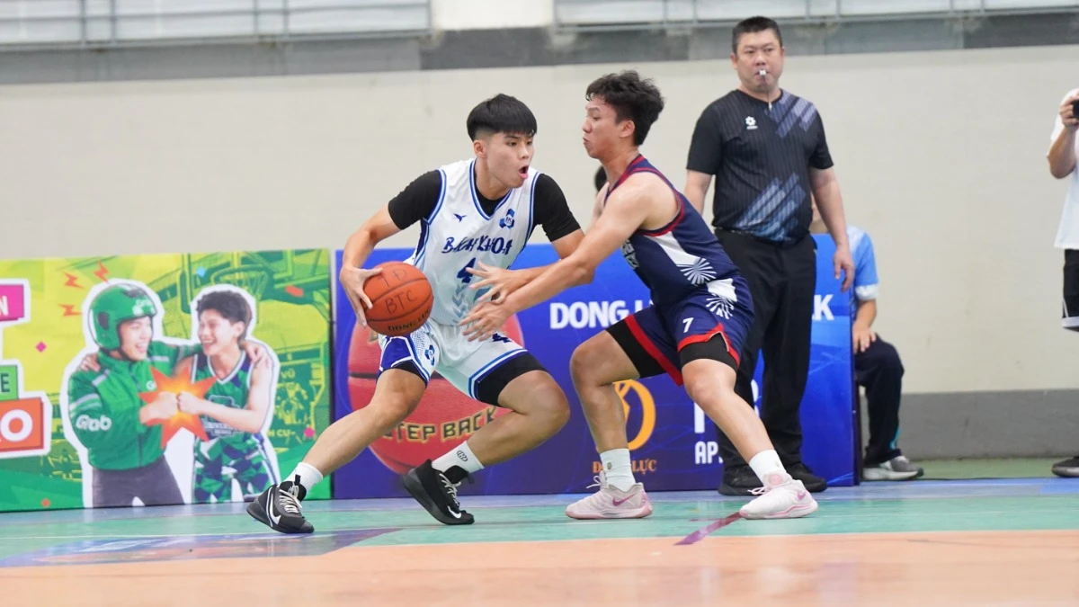 Đại học Bách Khoa - ĐHQG TP.HCM tạo địa chấn, đánh bại ĐKVĐ miền Nam tại CKTQ NUC Basketball 2026