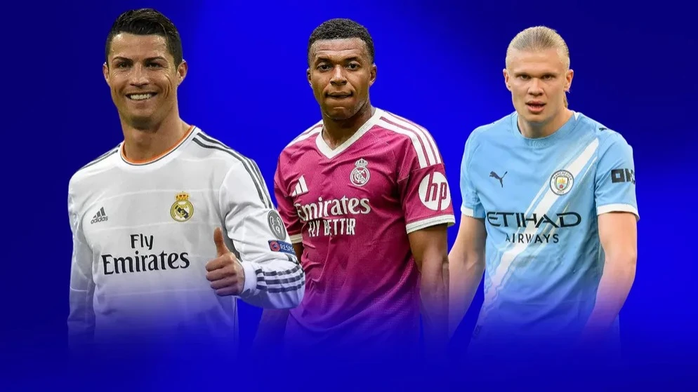 Khi nào Mbappe hoặc Haaland phá kỷ lục ghi bàn tại Champions League của Ronaldo?