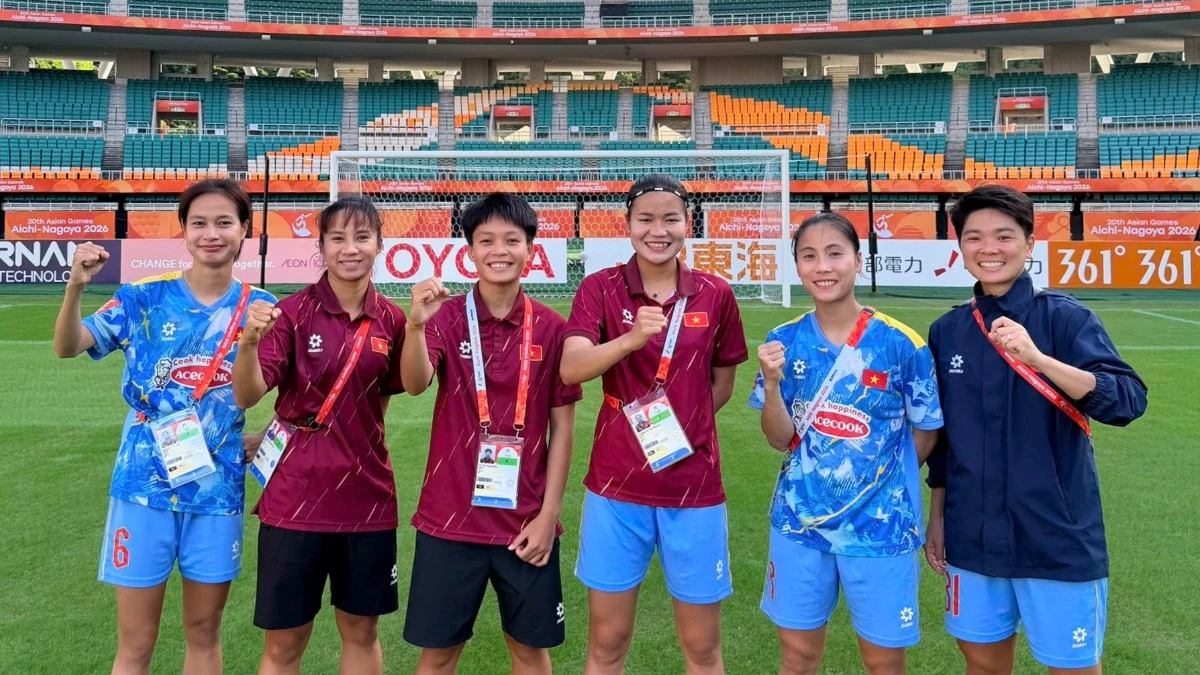 Tuyển nữ Việt Nam hoàn tất chuẩn bị trước trận ra quân ASIAD 2026