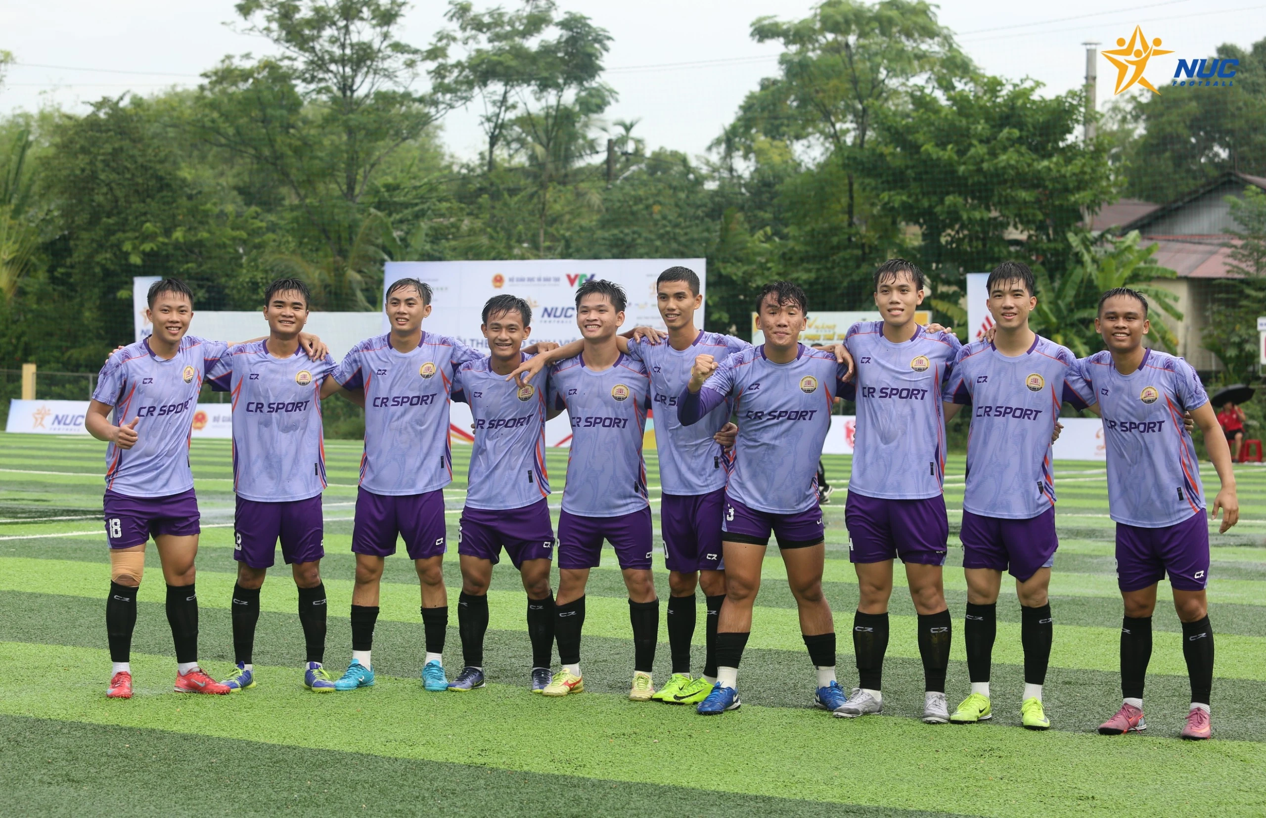 Trường ĐH Luật - ĐH Huế có chiến thắng đậm trước Trường ĐH Phú Xuân. Ảnh: Đình Diệm