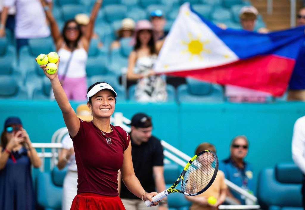 Eala đang đứng trước nguy cơ rất cao bị WTA áp dụng chế tài phạt vì vắng mặt tại một giải đấu bắt buộc (Ảnh: WTA)