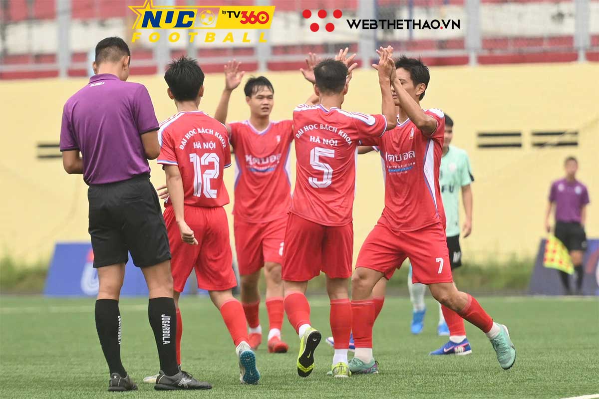Các CĐV đã được chứng kiến màn trình diễn mãn nhãn cùng cơn mưa bàn thắng đến từ đội chủ nhà Bách Khoa
