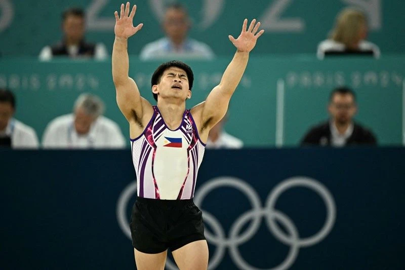 Huy chương ASIAD là mục tiêu còn lại của Carlos Yulo sau khi giành mọi danh hiệu lớn (Ảnh: Phil Star)