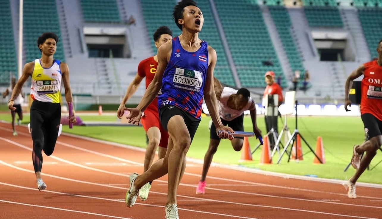 Thái Lan với Puripol Boonson là đối thủ đáng gờm ở nội dung 4x100m nam tại ASIAD 2026 (Ảnh: The Standard)