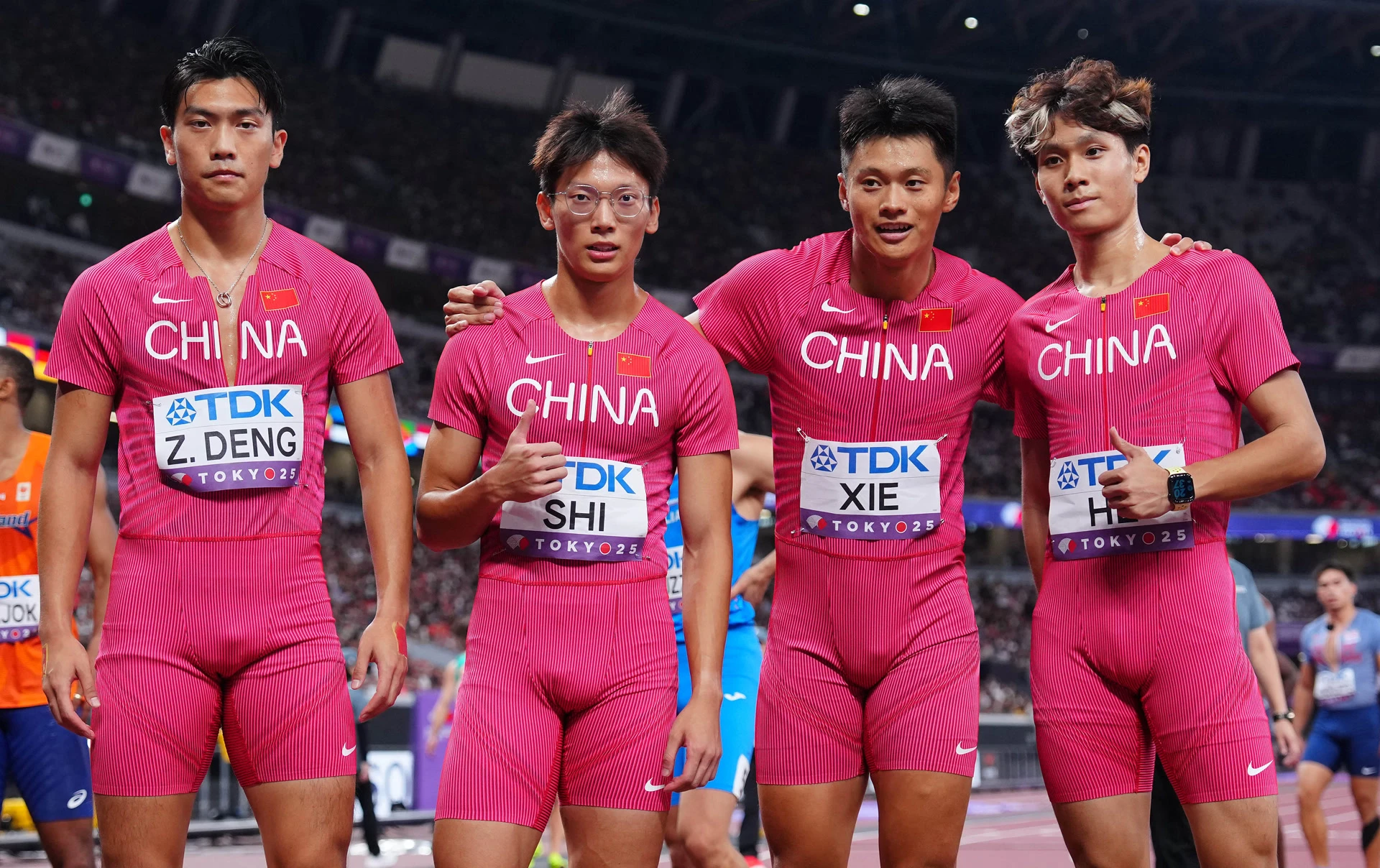 Trung Quốc là ứng cử viên số 1 cho HCV nội dung tiếp sức 4x100m nam ở ASIAD 2026 (Ảnh: xinwen)