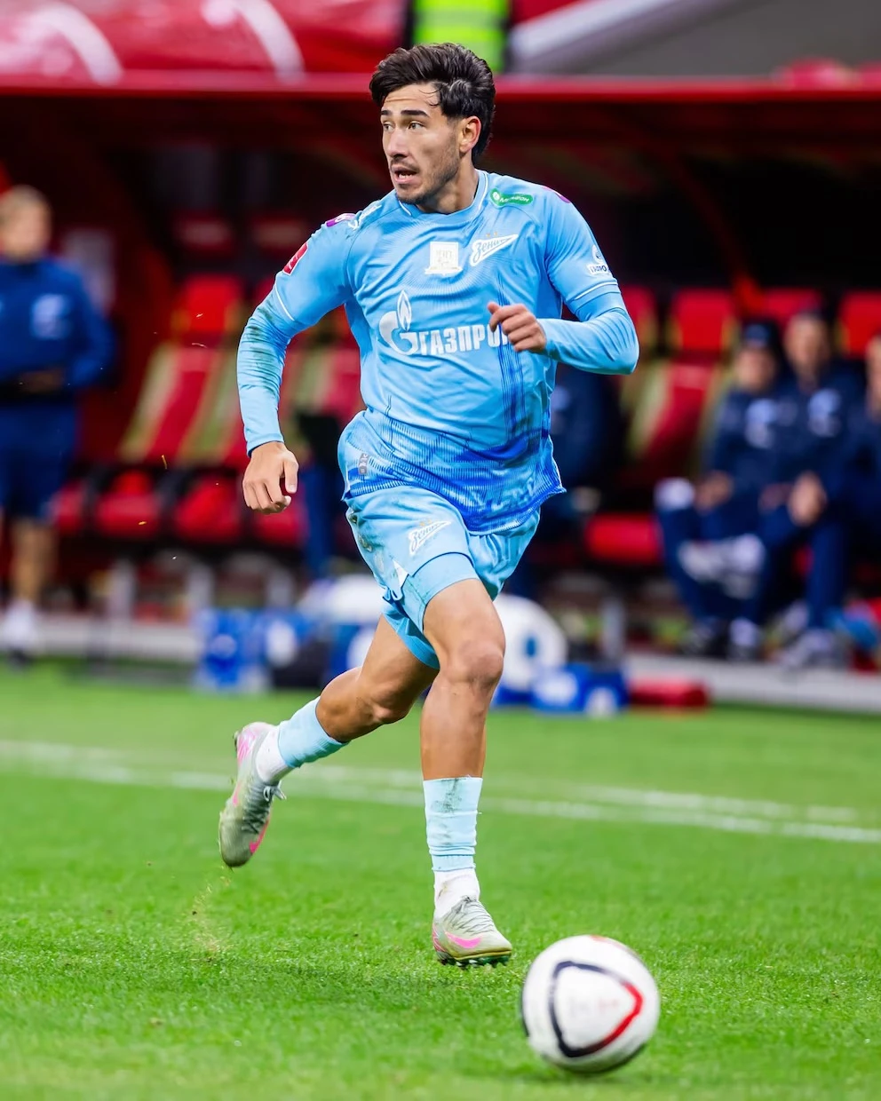 Gương mặt mới của Argentina, Vega trong màu áo Zenit (Ảnh: @zenit_spb)